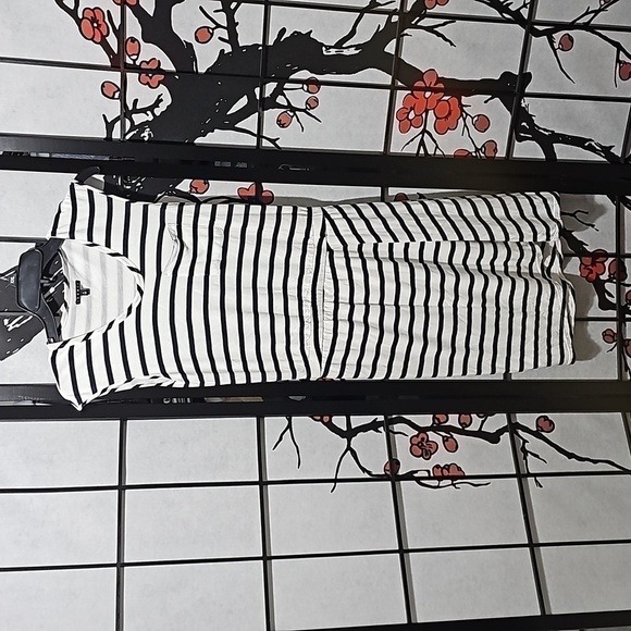 Theory Striped Sleeveless Dress Size Small Petite‎ - Picture 1 of 7